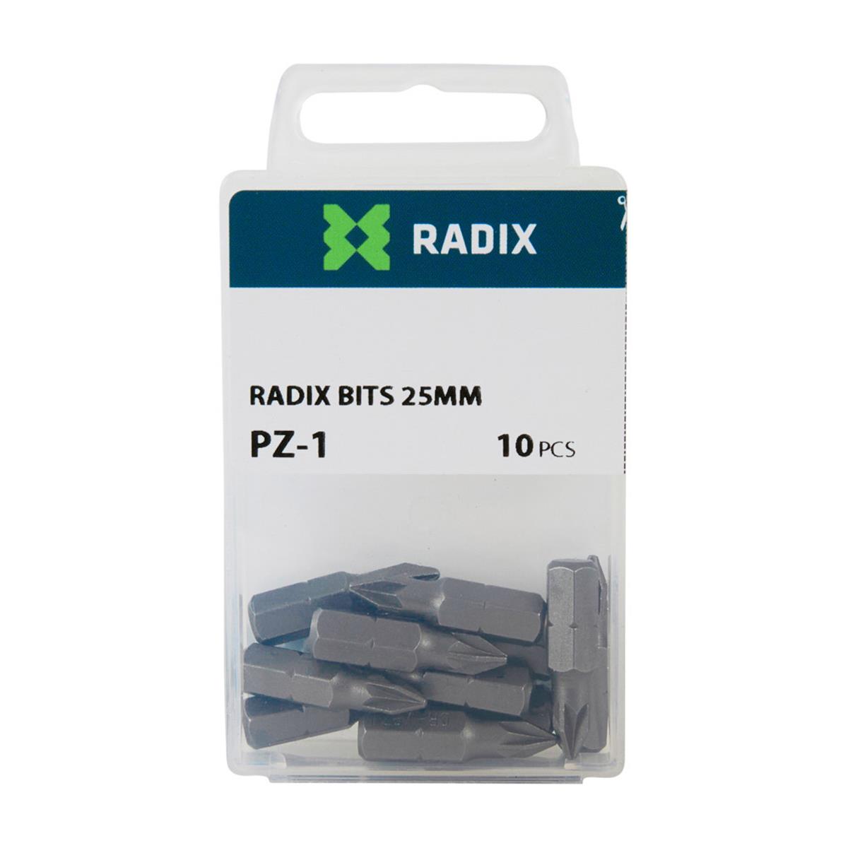 Radix - Schroefbit PZ1 (10 stuks)
