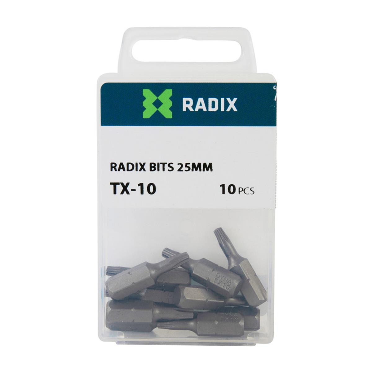 Radix - Schroefbit TX10 (10 stuks)