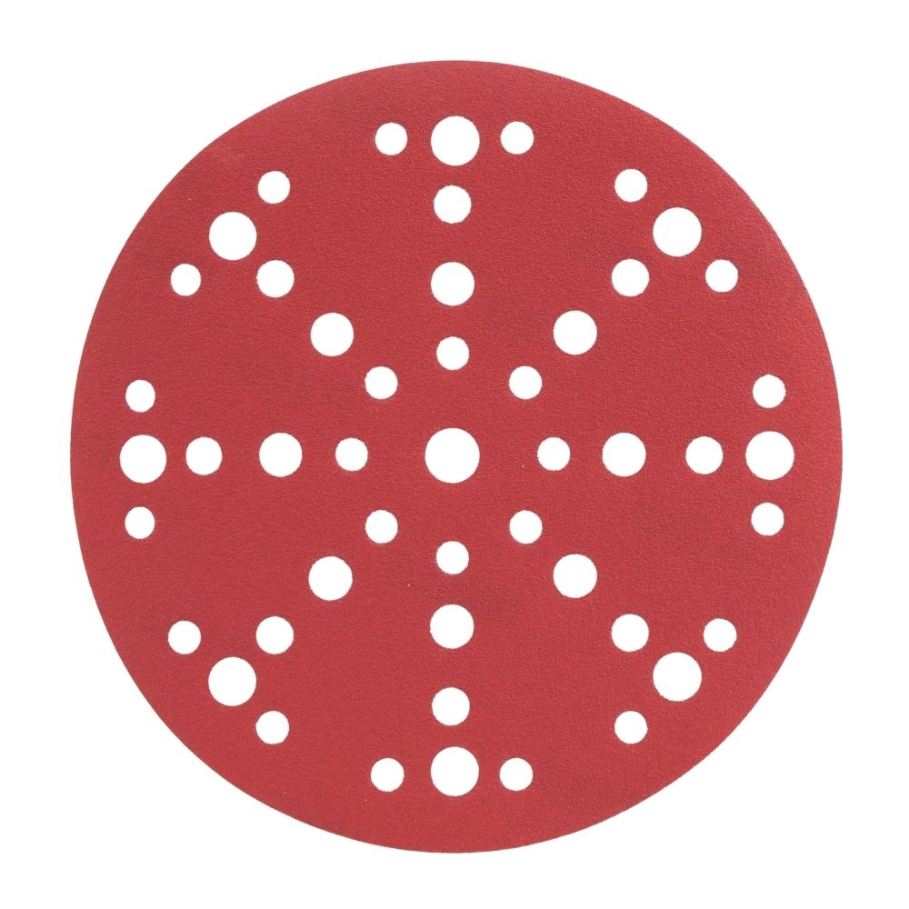 Radix - Schuurschijf - Pro - Klittenband 150 mm - P150 – 49 stofgaten (10 stuks) Radix - Schuurschijf - Pro - Klittenband 150 mm - P150 – 49 stofgaten (10 stuks)