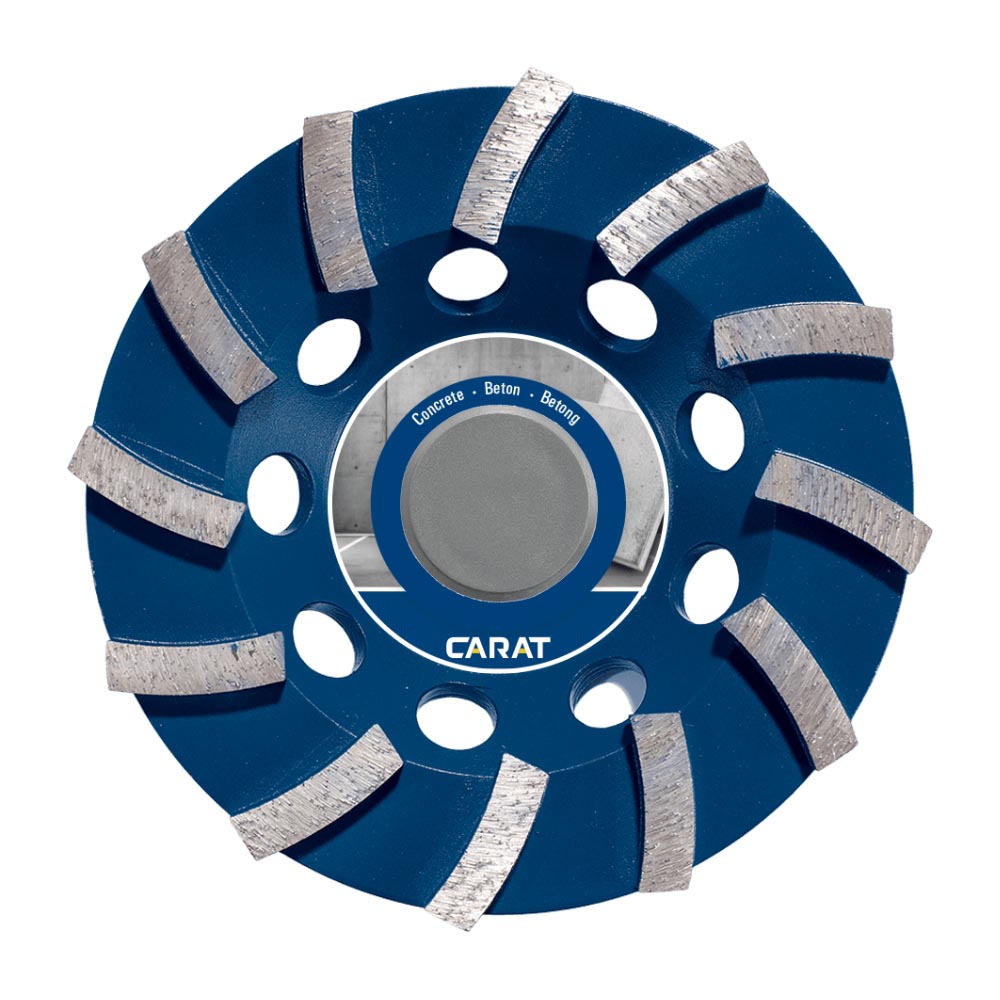 Carat - Komschijf beton - Haakse slijper - Ø180 - Asgat 22.23mm Carat - Komschijf beton - Haakse slijper - Ø180 - Asgat 22.23mm