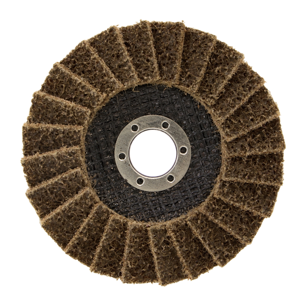 Radix - Lamellenschijf - Non-woven - Polijstschijf Inox, Staal & Aluminium - 125 x 22,23 mm - Grof