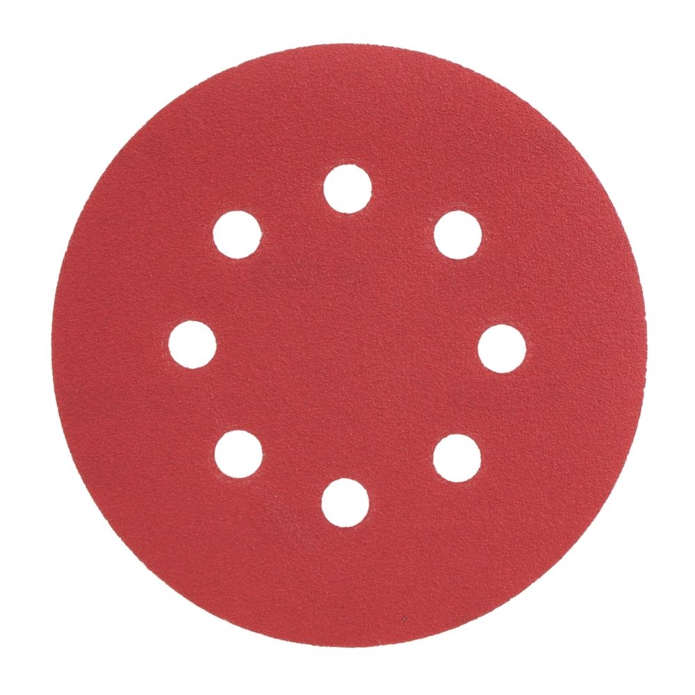 Radix - Schuurschijf - Pro - Klittenband 125 mm - P120 – 8 stofgaten (10 stuks) Radix - Schuurschijf - Pro - Klittenband 125 mm - P120 – 8 stofgaten (10 stuks)