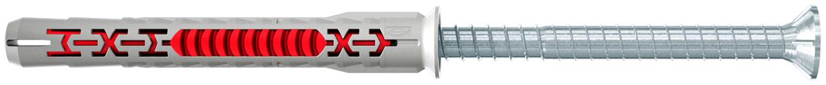 Fischer - Constructieplug - DuoXpand  - 10 x 80 T - Verzonken kop (10 stuks)