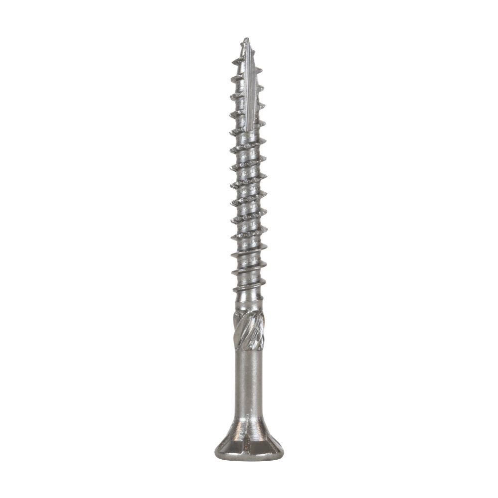 Radix Torx 20 Spaanplaatschroef - Platkop + Snijpunt - 3,5 x 40mm/24 - RVS - Deeldraad (200 stuks)