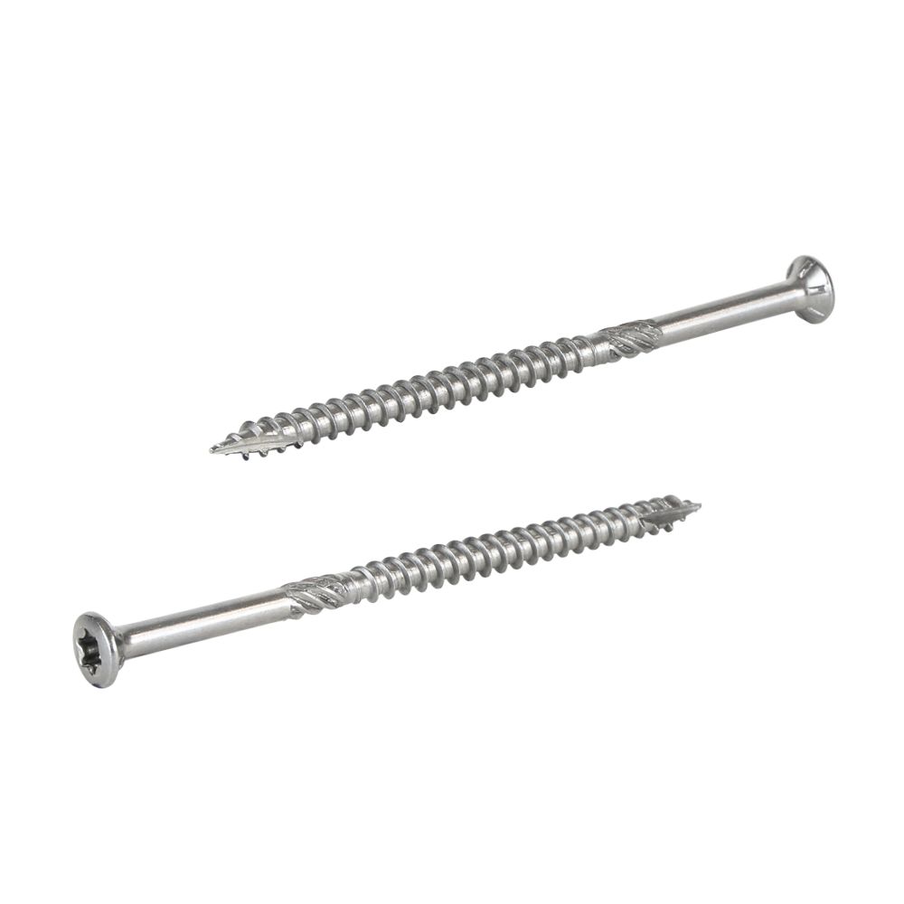 Radix - Vlonder - Tuinhout schroeven - Torx 4,0x70mm - T20 - RVS (2400 stuks) VOLLE DOOS! Radix - Vlonder - Tuinhout schroeven - Torx 4,0x70mm - T20 - RVS (2400 stuks) VOLLE DOOS!