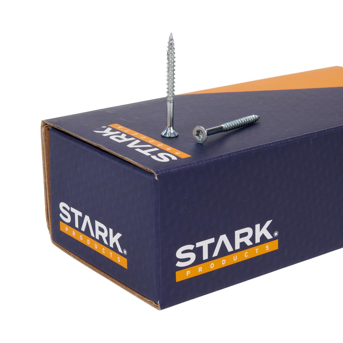 Stark - Torx 20 Spaanplaatschroeven + snijpunt - 3,5 x 16mm - Verzinkt - Voldraad (9600 stuks) Stark - Torx 20 Spaanplaatschroeven + snijpunt - 3,5 x 16mm - Verzinkt - Voldraad (9600 stuks)