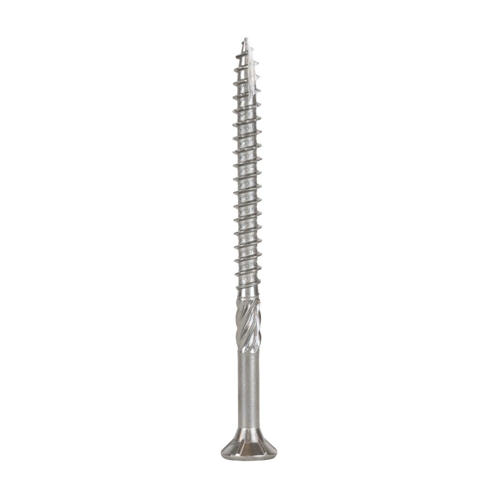 Radix Torx 20 Spaanplaatschroef - Platkop + Snijpunt - 5,0 x 70mm/42 - RVS - Deeldraad (200 stuks)