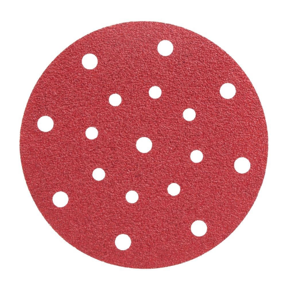 Radix - Schuurschijf - Pro - Klittenband 150 mm - P40 – 17 stofgaten (50 stuks)