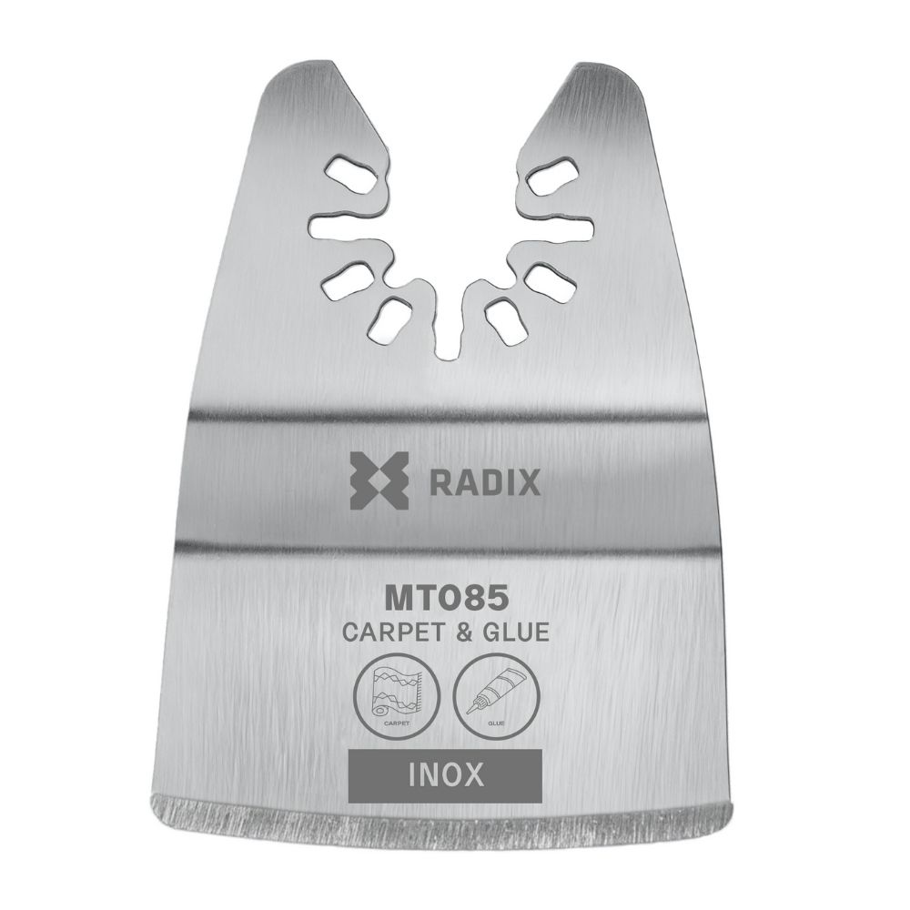 Radix - Multitool spatel - Vlak geslepen - RVS - 52x40mm Radix - Multitool spatel - Vlak geslepen - RVS - 52x40mm