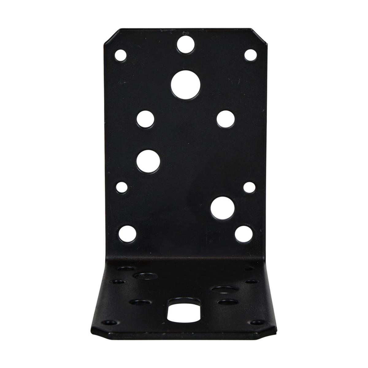 Hoekanker Vlak - 90 x 90 x 60 x 2.5 mm - Zwart