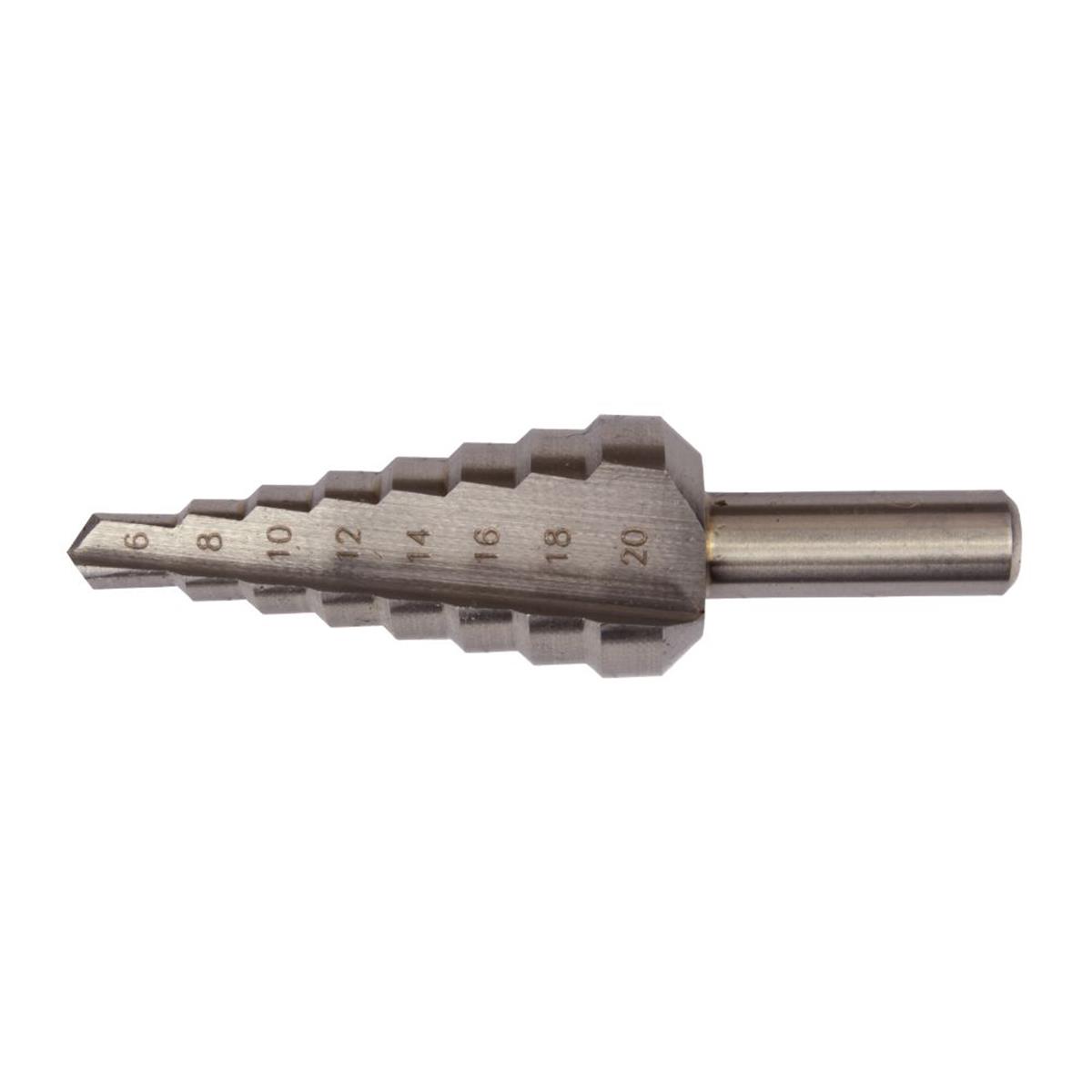 Radix - Stappenboor - HSS - 4-12 mm - Rechte snijkanten