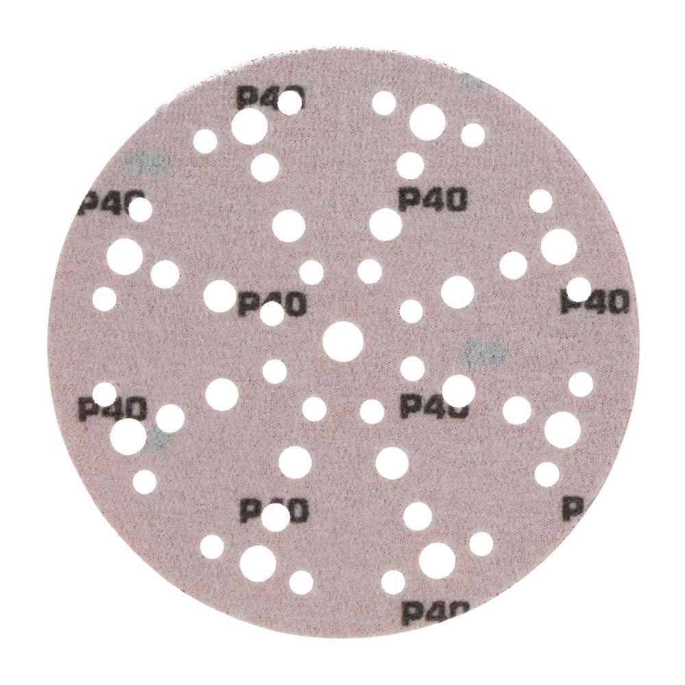 Radix - Schuurschijf - Pro - Klittenband 150 mm - P40 – 49 stofgaten (10 stuks) Radix - Schuurschijf - Pro - Klittenband 150 mm - P40 – 49 stofgaten (10 stuks)
