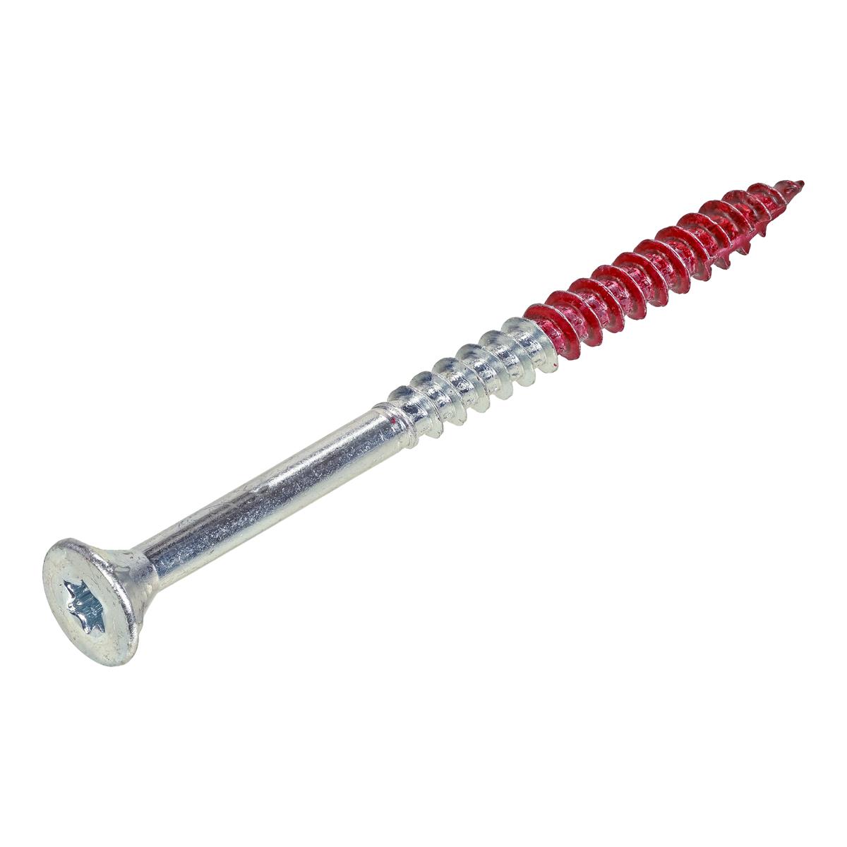 Rotadrill - Unischroef - Torx 30 Platkop - 6 x 120mm - Voldraad - Verzinkt (50 stuks)