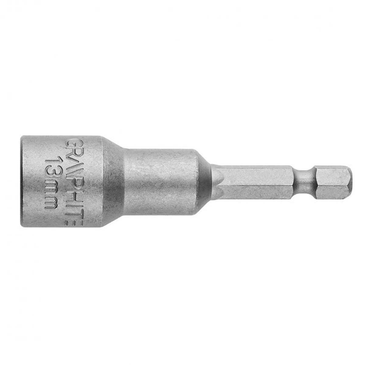 GRAPHITE - Magnetische dopbit - 1/4'' - SW13x65