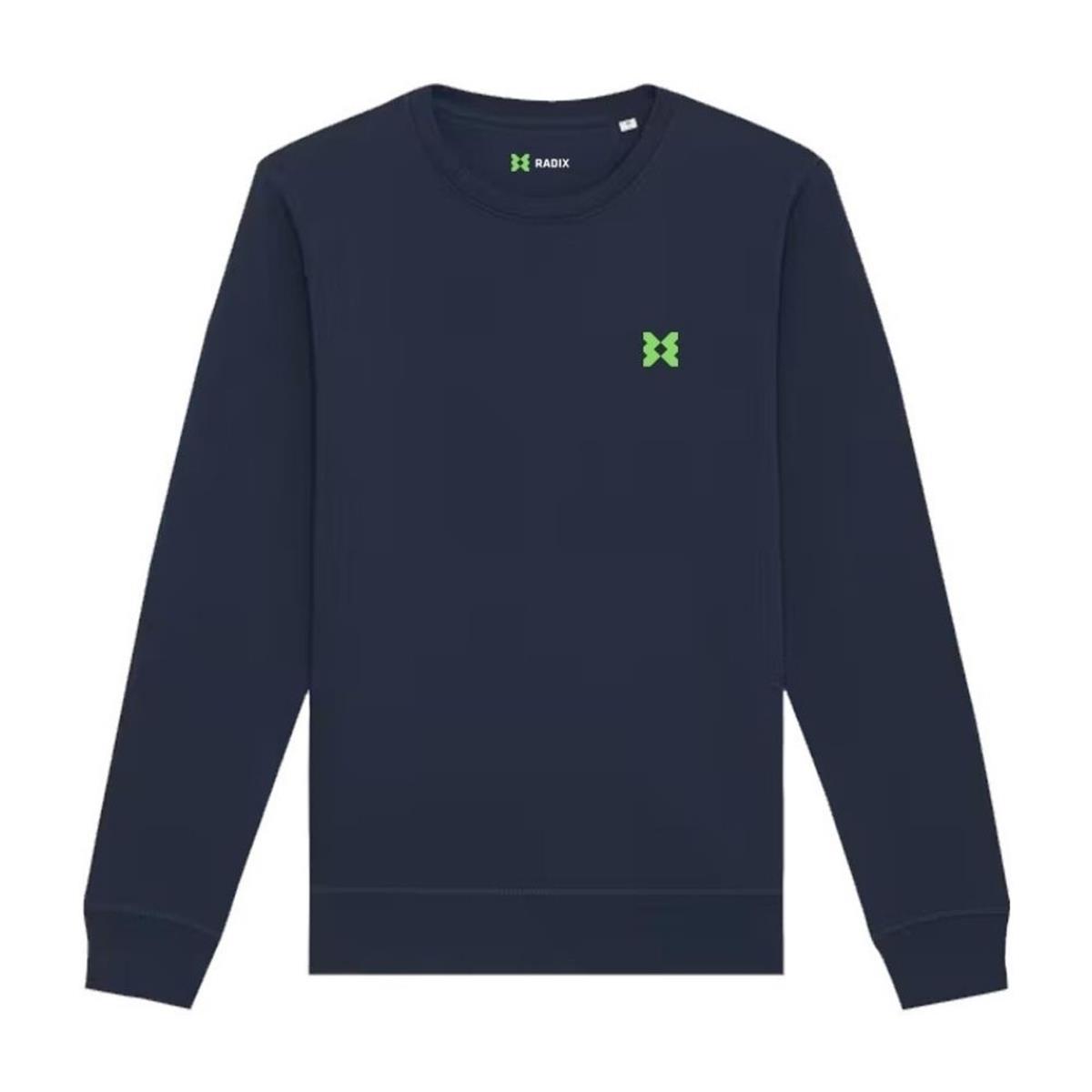Radix - Trui - Heren - Kleur Navy - Maat L - Met borstlogo Radix - Trui - Heren - Kleur Navy - Maat L - Met borstlogo