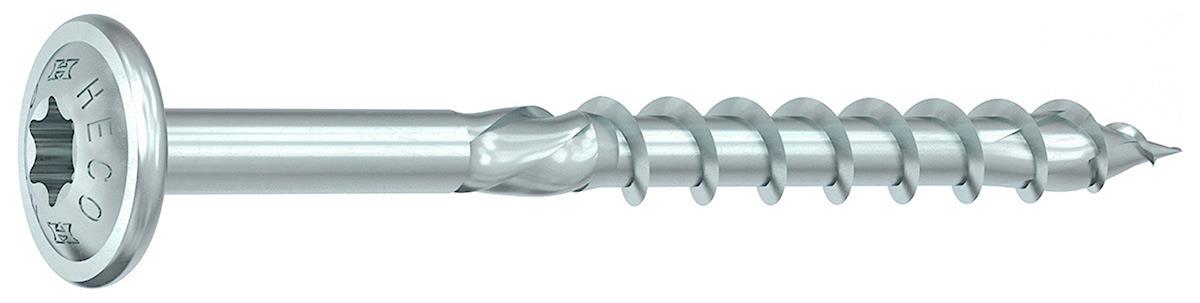 Heco Topix-Plus Schroeven - Torx tellerkop - 8x 400mm - Deeldraad (50 stuks)