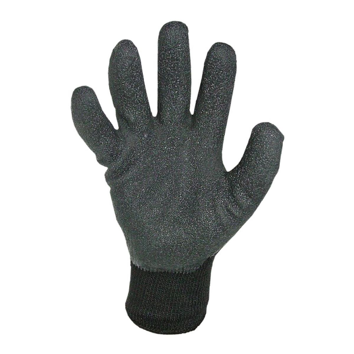 CAT - Ademend Poly/Katoen Handschoenen - Latex Palm En Vingers - Maat XL