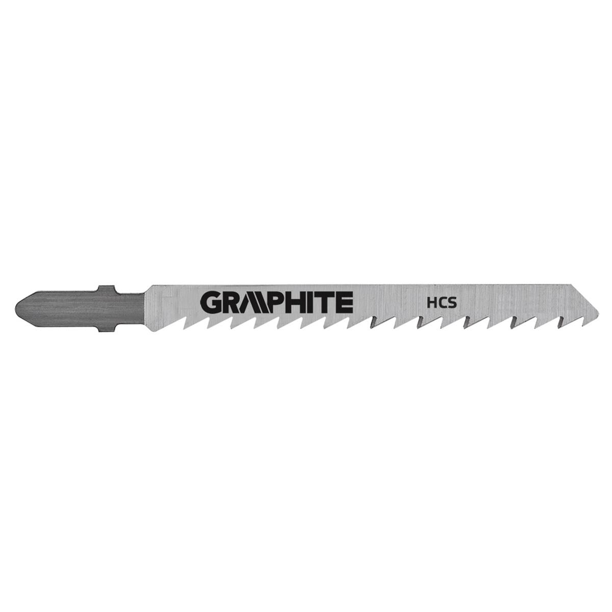 GRAPHITE - Decoupeerzaagbladen - Voor hout/kunststof - Grof (2 stuks)