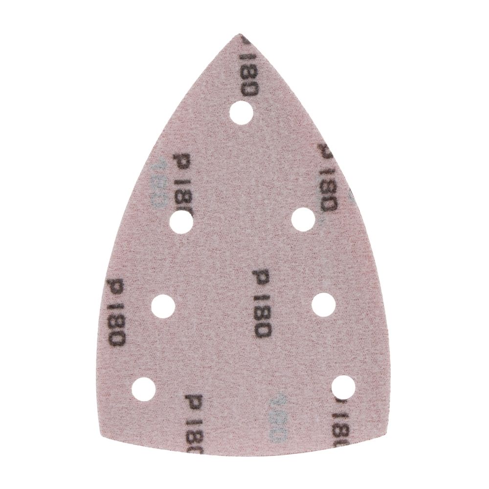 Radix - Schuurpapier - Pro - 100 x 150 mm - P180 – 7 stofgaten (50 stuks)