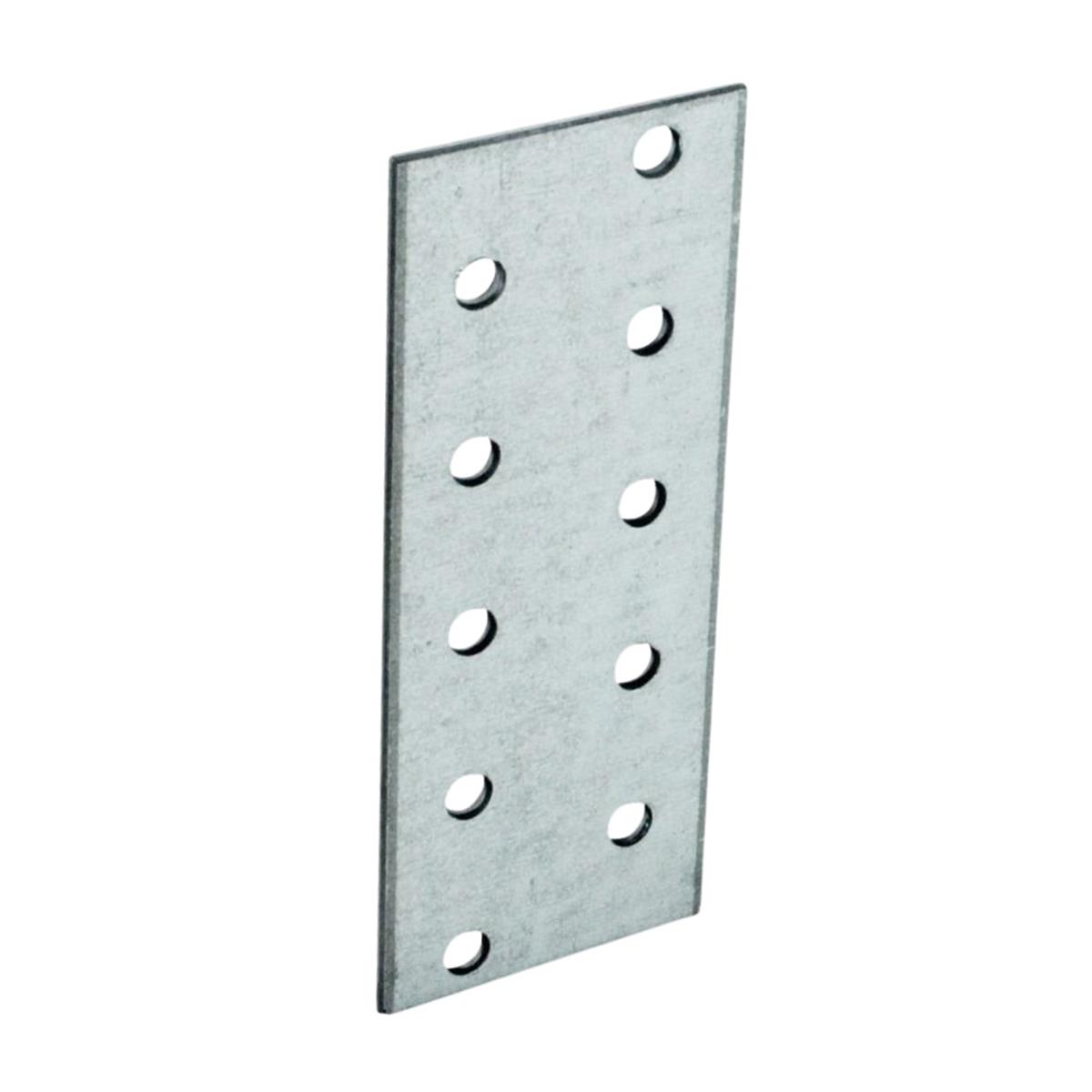 Koppelplaat - 40 x 100 x 2 mm - Verzinkt Koppelplaat - 40 x 100 x 2 mm - Verzinkt