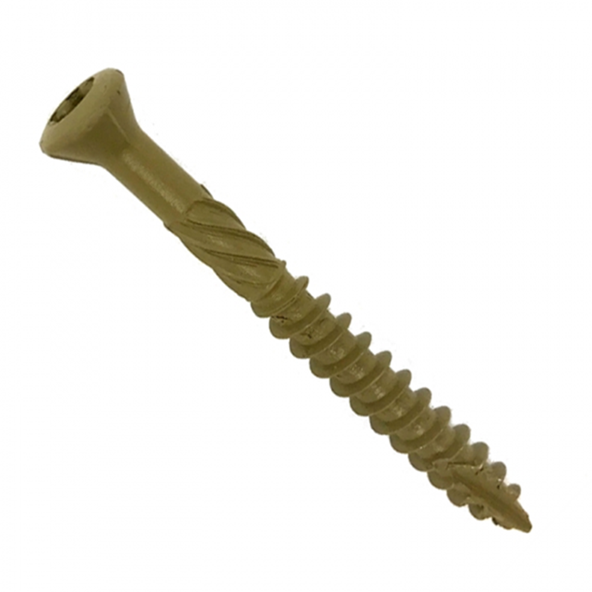 Woodies - Vlonderschroeven - Torx 25 Platverzonken kop - 5 x 50mm - Deeldraad - Gehard Staal (200 stuks)