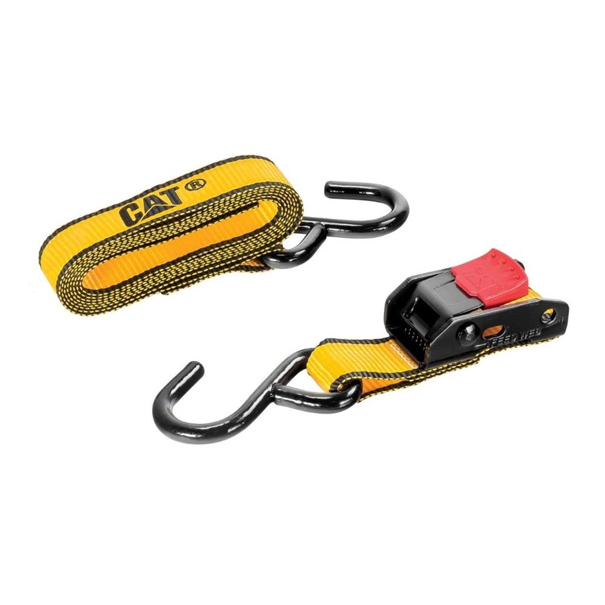 CAT - 2 delige spanbandenset - Inclusief S haak - Max 360 kg CAT - 2 delige spanbandenset - Inclusief S haak - Max 360 kg