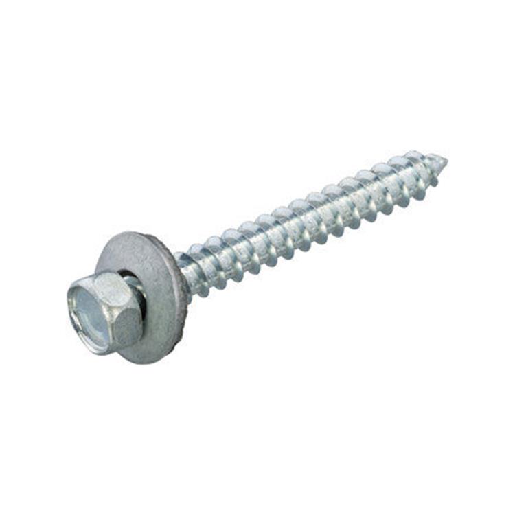 Dak & Gevel - Montageschroef voor hout - 6,5 x 32mm - Verzinkt - Voldraad (100 stuks)