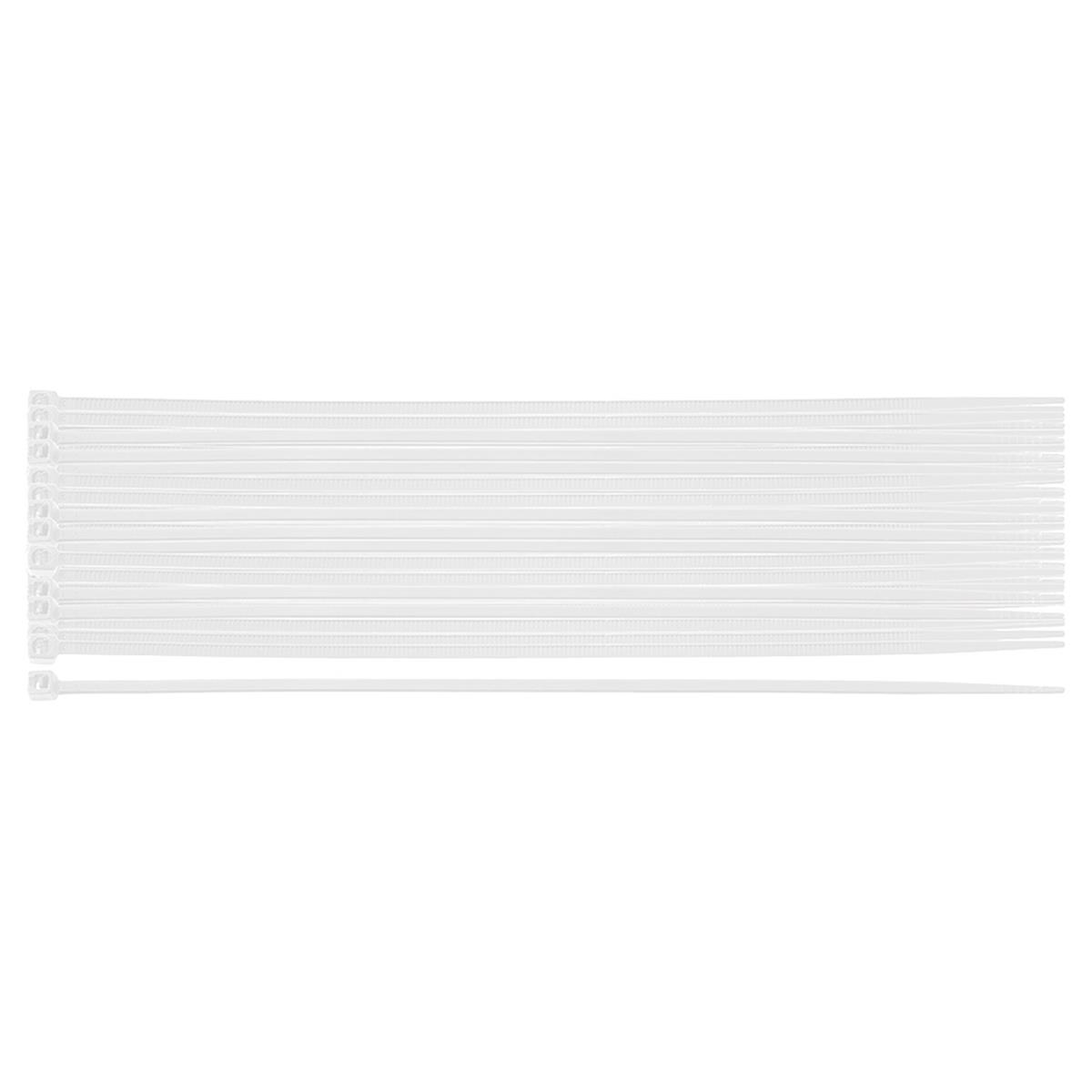 Tyraps - 2,5 x 200mm - Wit (100 stuks)