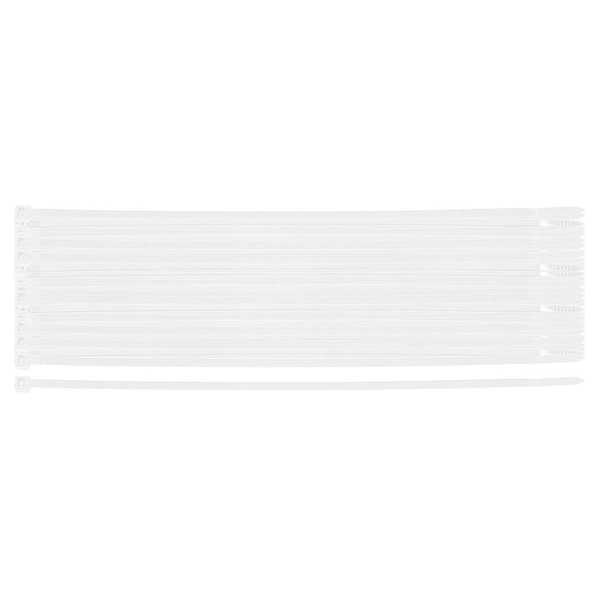 Tyraps - 4,8 x 300mm - Wit (100 stuks) Tyraps - 4,8 x 300mm - Wit (100 stuks)