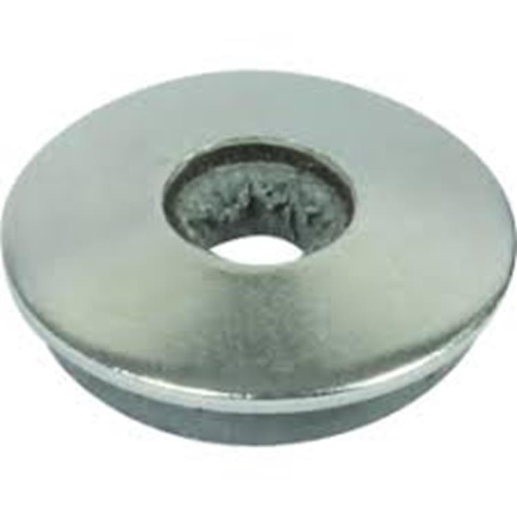 RVS sluitring + EPDM ring - 8,4 x 22 mm - RVS (500 stuks)