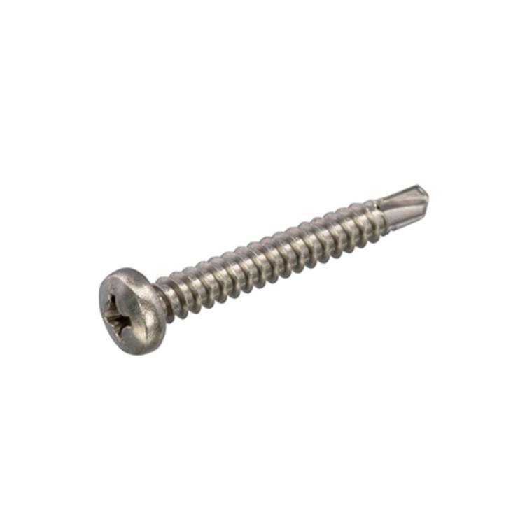 Zelfborende Plaatschroeven - Phillips 2 Cilinderkop - 4,2 x 16mm - Voldraad - RVS (200 stuks)