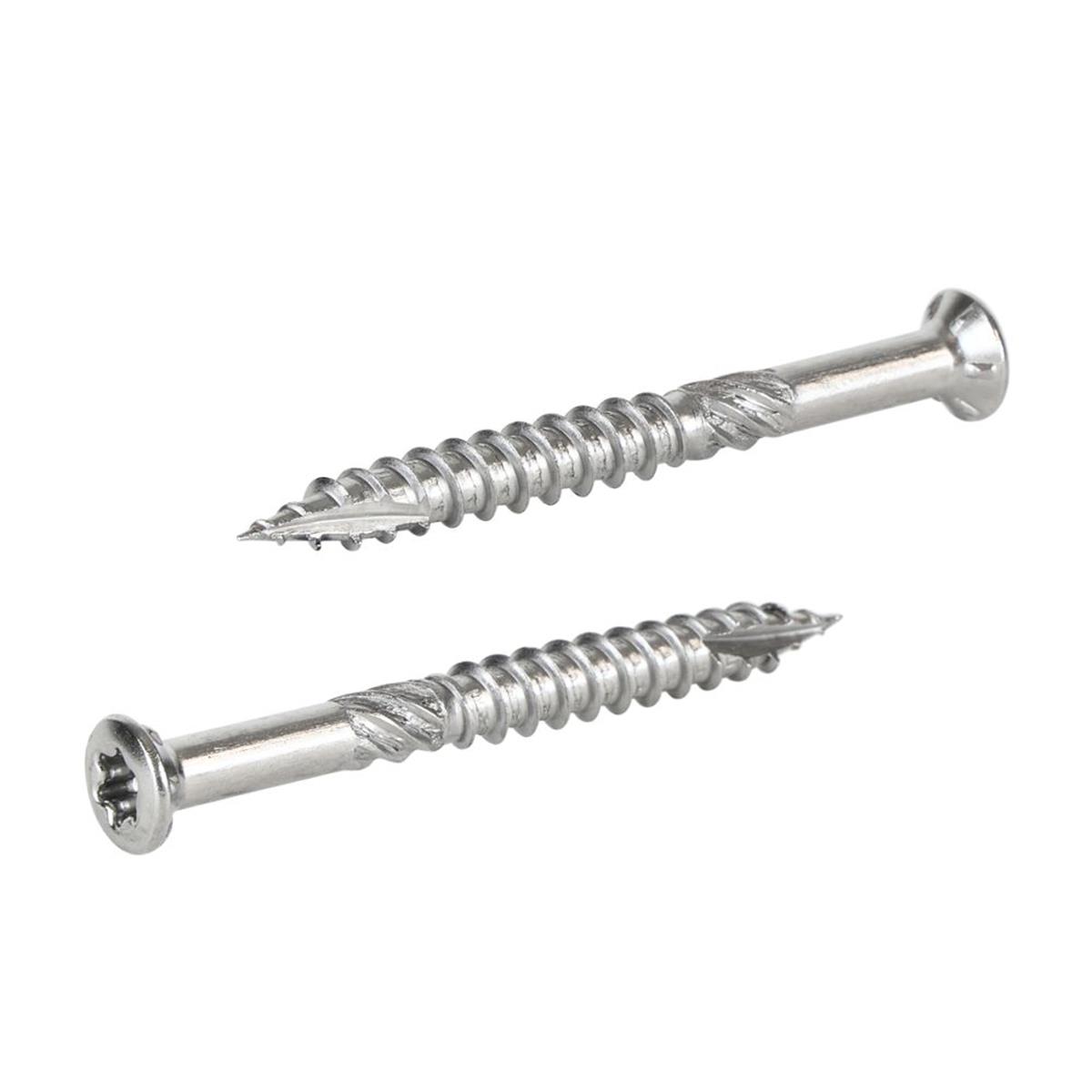 Radix - Vlonder - Tuinhout schroeven - Torx 5,0x50mm - T25 - RVS (200 stuks) Radix - Vlonder - Tuinhout schroeven - Torx 5,0x50mm - T25 - RVS (200 stuks)