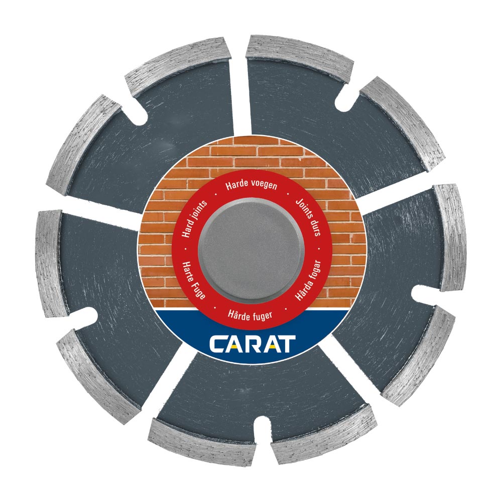 Carat - Voegenfrees voor baksteen - Ø125 - Asgat 22.23mm