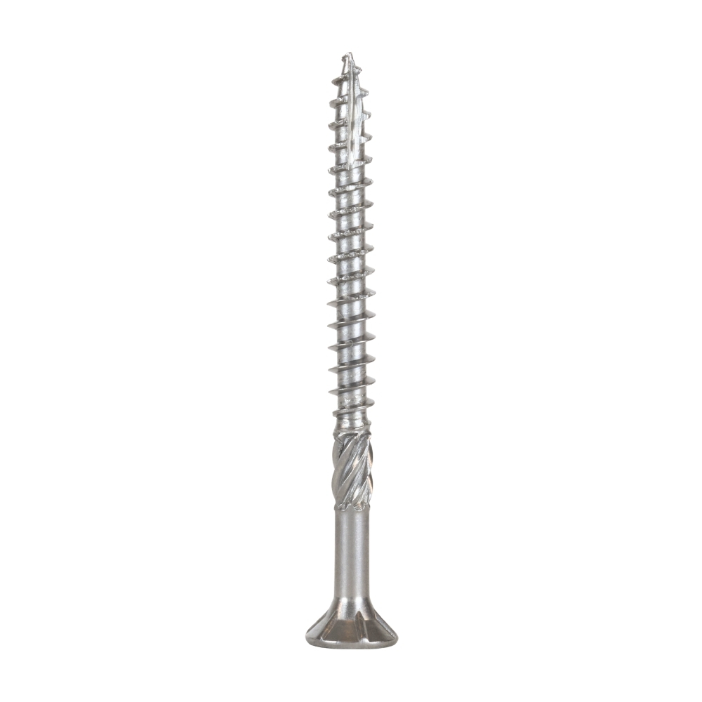 Radix Torx 20 Spaanplaatschroef - Platkop + Snijpunt - 4,0 x 50mm/30 - RVS - Deeldraad (200 stuks)