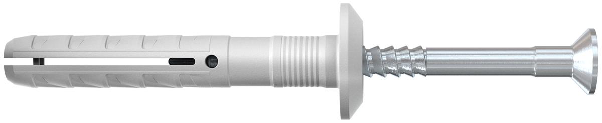 Fischer - Nagelplug - N - 6 x 40/7 - P - Met kraag (50 stuks)