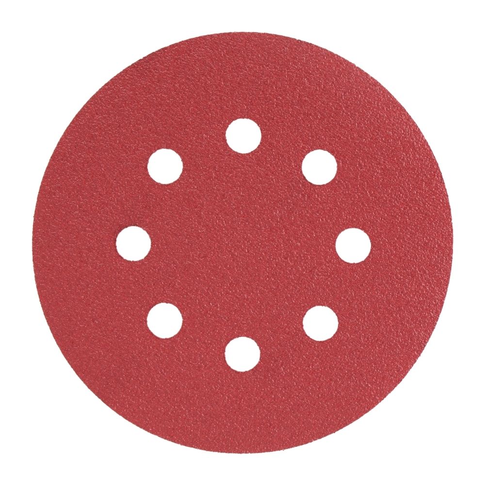 Radix - Schuurschijf - Pro - Klittenband 125 mm - P80 – 8 stofgaten (10 stuks) Radix - Schuurschijf - Pro - Klittenband 125 mm - P80 – 8 stofgaten (10 stuks)