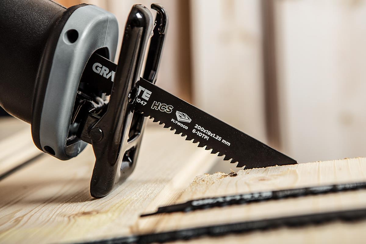 Graphite - Reciprozaagbladenset - Voor hout (3 stuks) Graphite - Reciprozaagbladenset - Voor hout (3 stuks)