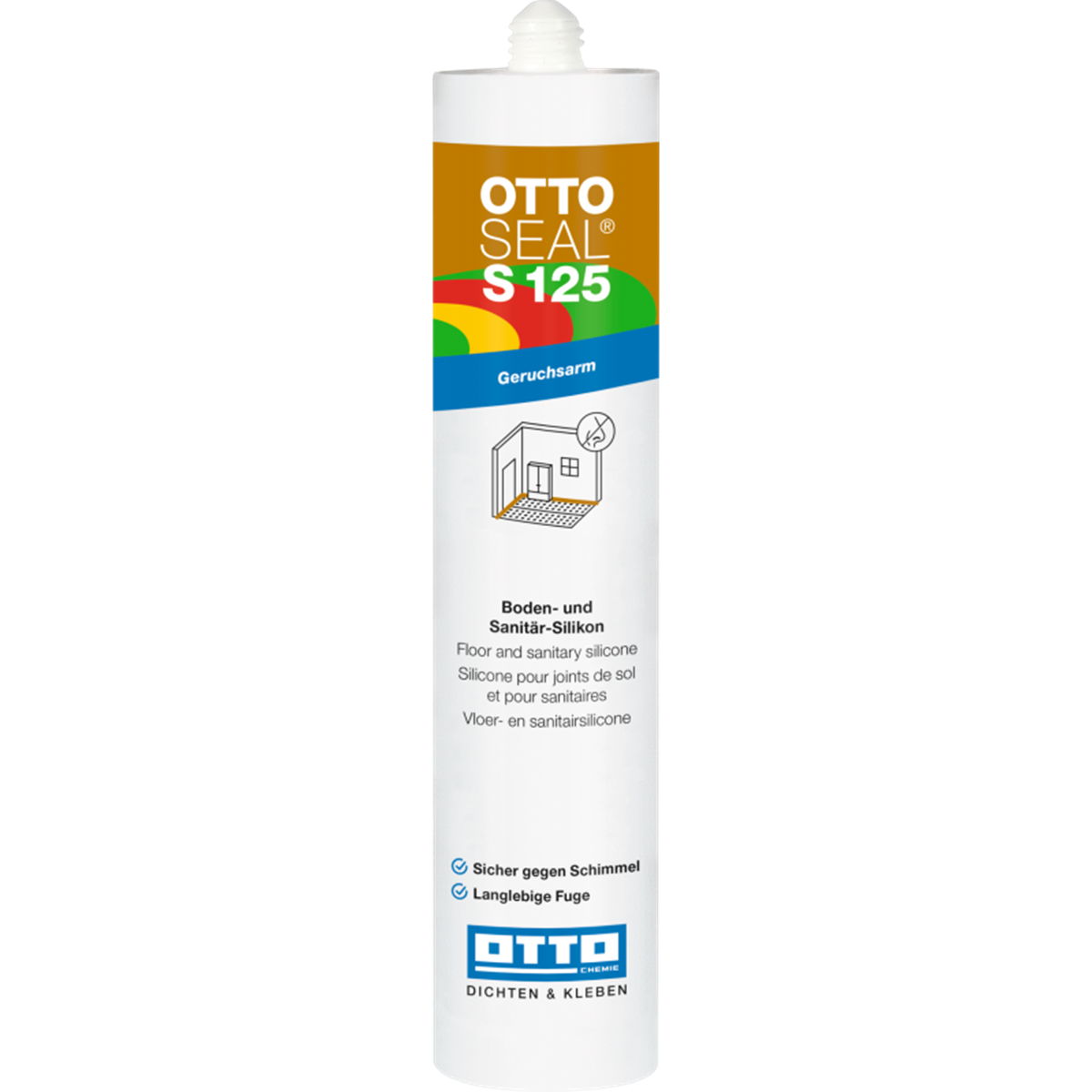 OTTOSEAL S125 Siliconekit Mat Zwart C7112 310 ml OTTOSEAL S125 Siliconekit Mat Zwart C7112 310 ml