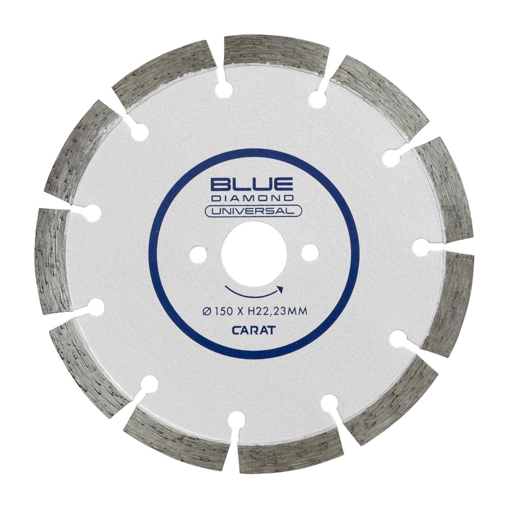Carat - Blue Diamond diamantzaagblad - Haakse slijper - Ø150 - Asgat 22.23mm