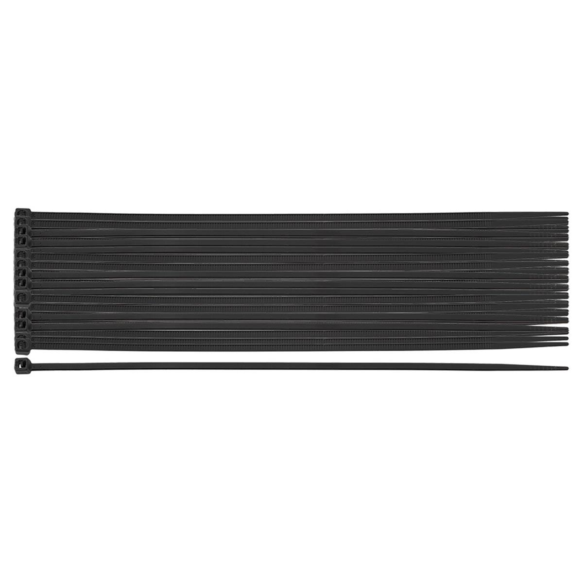 Tyraps - 2,5 x 200mm - Zwart (100 stuks)