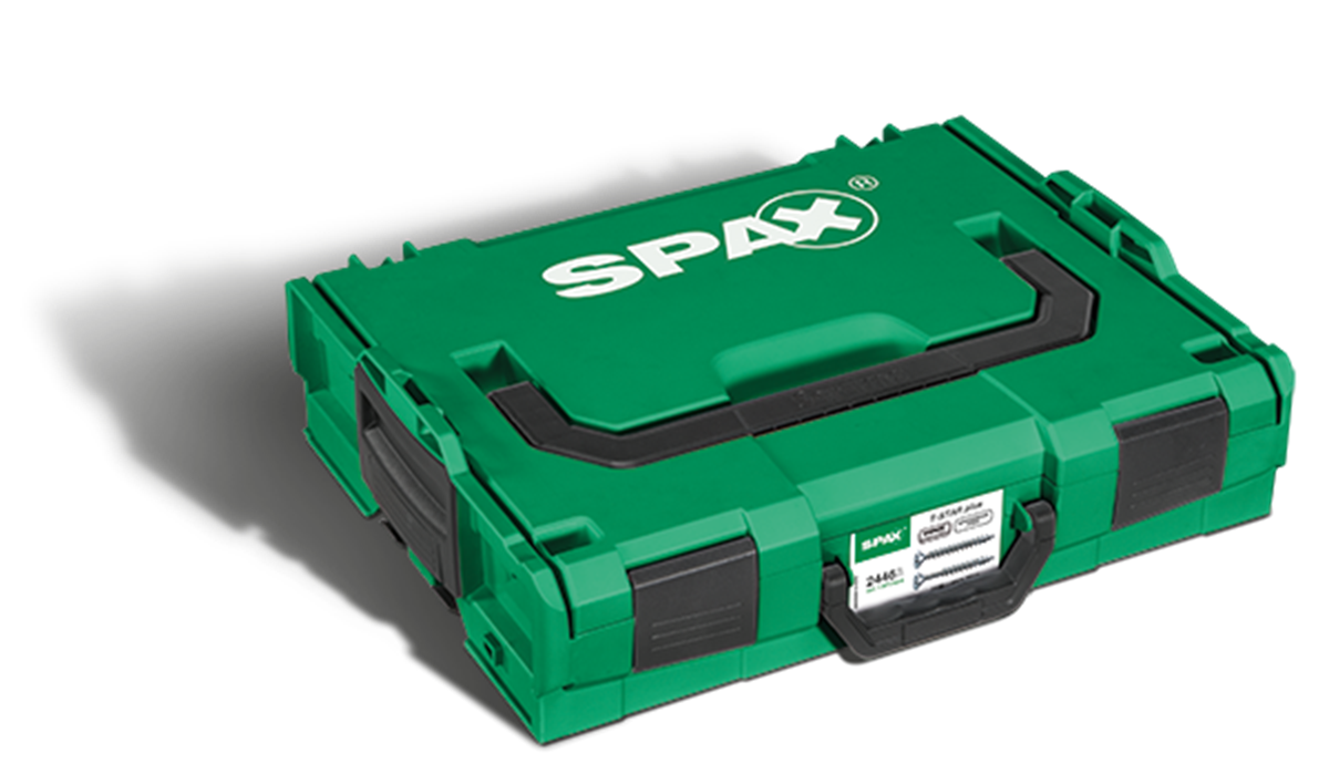 Spax - Schroeven - Torx - L-BOXX - WIROX - Assortimentskoffer (2.445 delig)