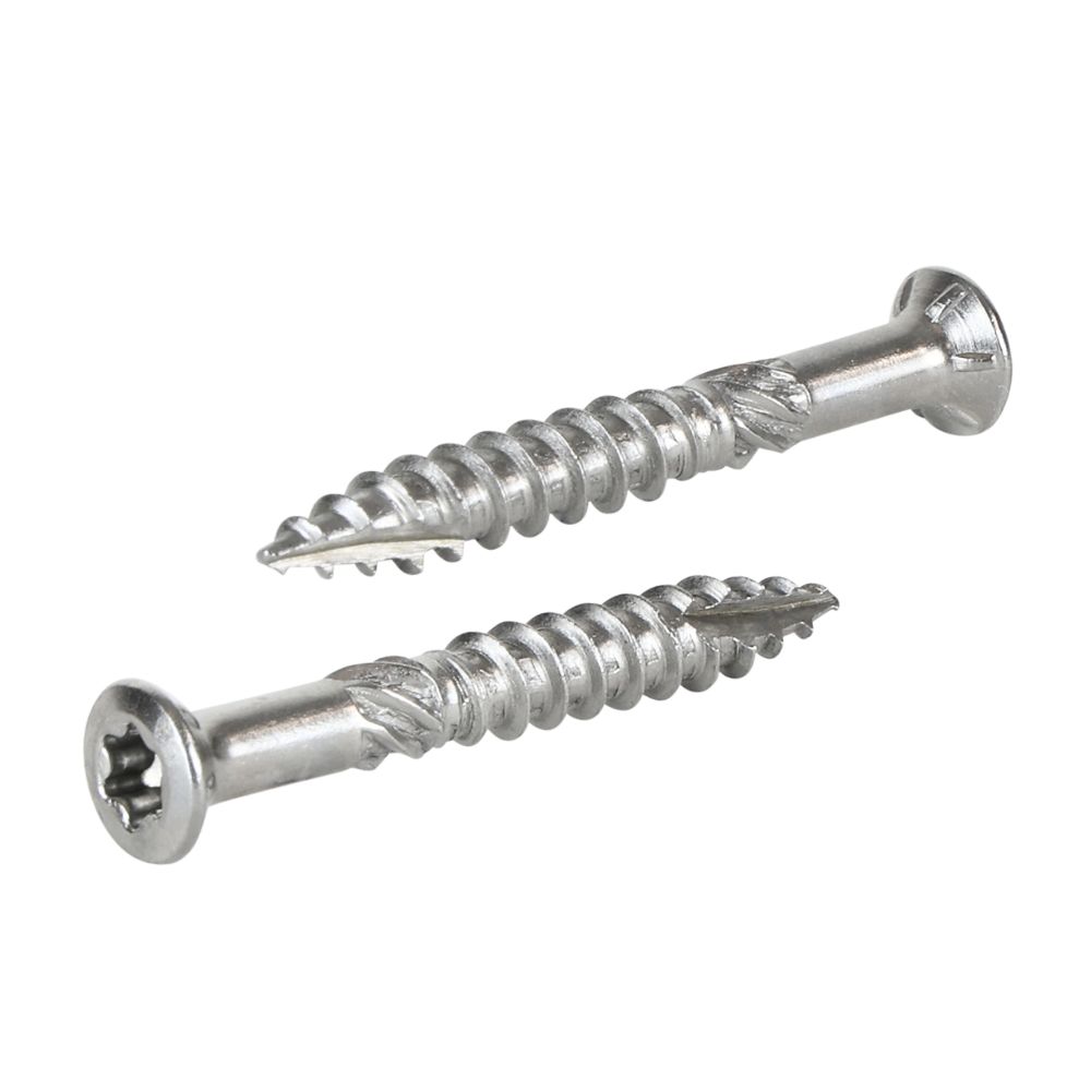 Radix - Vlonder - Tuinhout schroeven - Torx 5,0x40mm - T25 - RVS (3600 stuks) VOLLE DOOS!