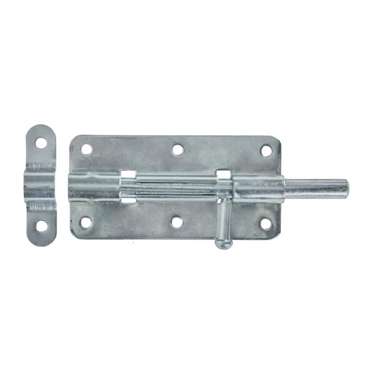Plaatgrendel - 100 x 80 mm - Verzinkt Plaatgrendel - 100 x 80 mm - Verzinkt