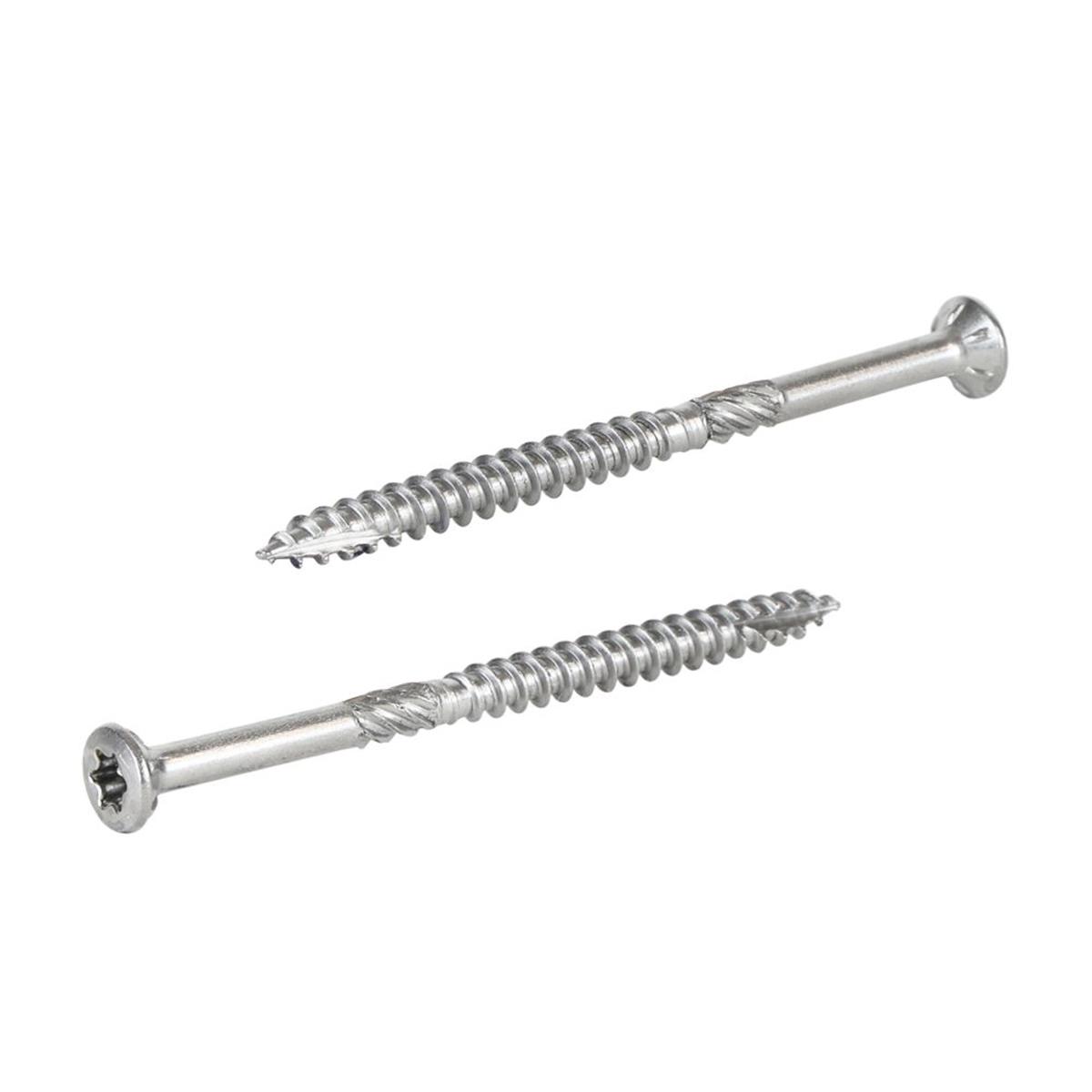 Radix - Vlonder - Tuinhout schroeven - Torx 4,0x60mm - T20 - RVS (200 stuks)