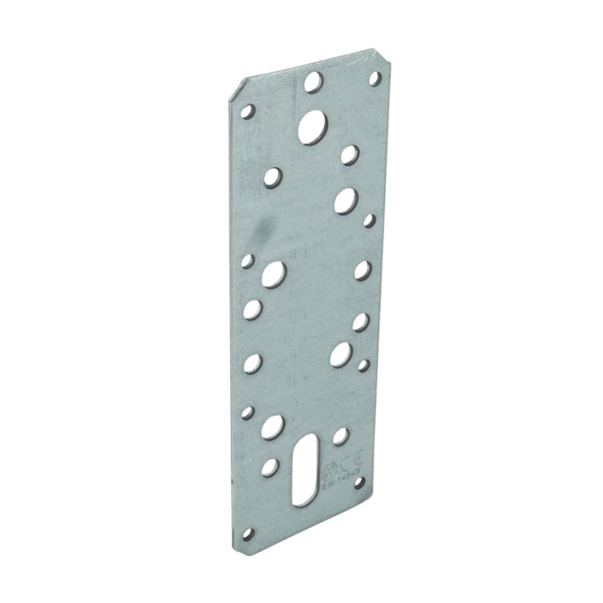 Koppelplaat - 180 x 63 x 2.5 mm - Verzinkt