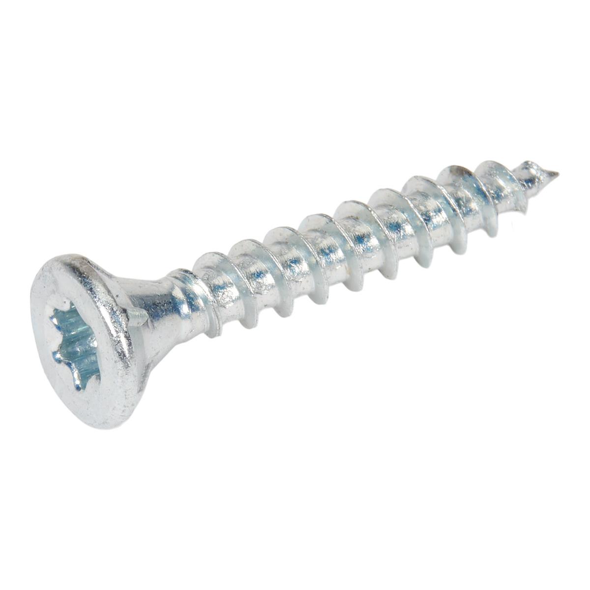 Stark - Torx 20 Spaanplaatschroeven + snijpunt - 4x30mm - Verzinkt - Voldraad (200 stuks)
