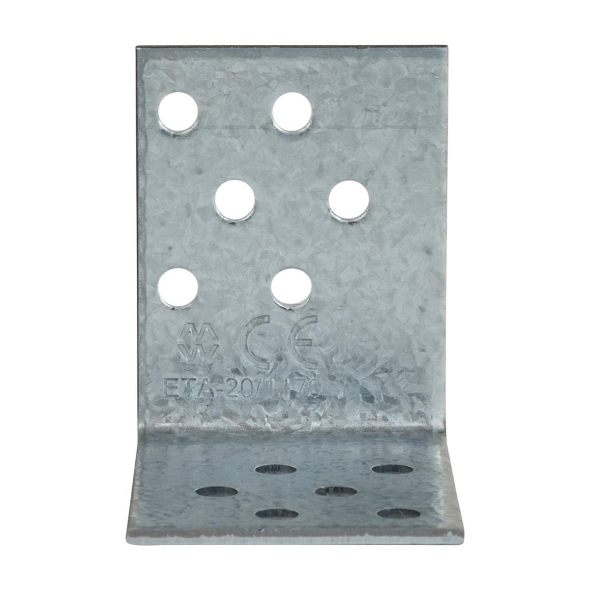 Versterkingshoek - 50 x 50 mm - Verzinkt Versterkingshoek - 50 x 50 mm - Verzinkt