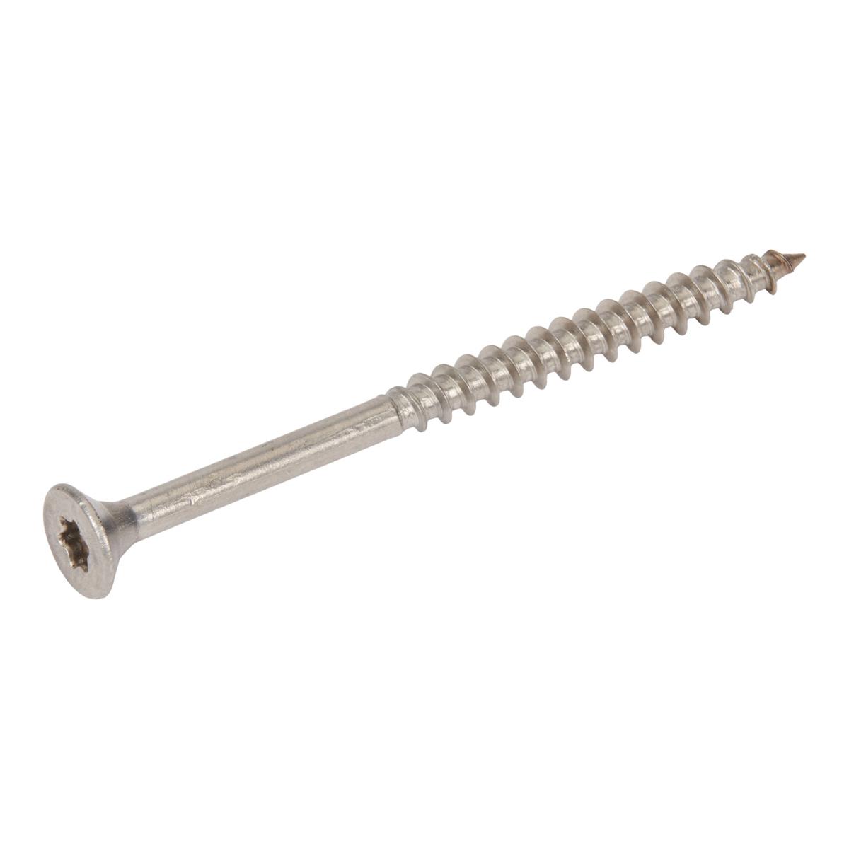 Stark - Torx 25 Platkop Spaanplaatschroeven - 5x70mm - RVS A2 - Deeldraad (200 stuks)