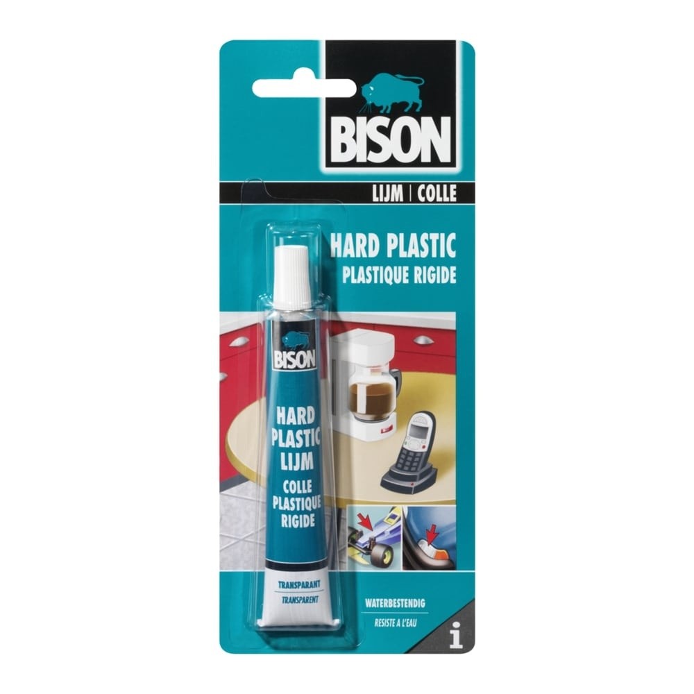Bison - Hard Plastic Lijm - 25ml Bison - Hard Plastic Lijm - 25ml