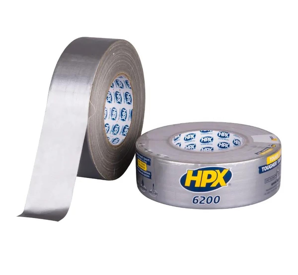 HPX - Pantsertape - Zilver - 48mm x 50m HPX - Pantsertape - Zilver - 48mm x 50m